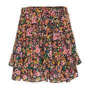 GONNA ROUCHES FLOREALE Donna Garden Black GONNA ROUCHES FLOREALE Donna Garden Black