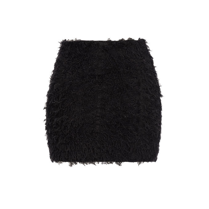 GONNA SALAMANDRA MISTO LANA Donna Nero Limousine