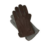 GUANTI IN PELLE Uomo Dark Brown GUANTI IN PELLE Uomo Dark Brown
