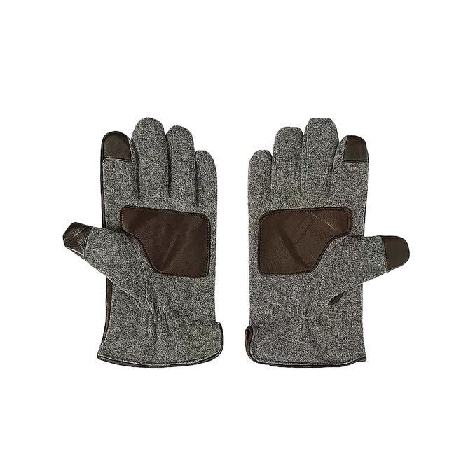 GUANTI IN PELLE Uomo Dark Brown