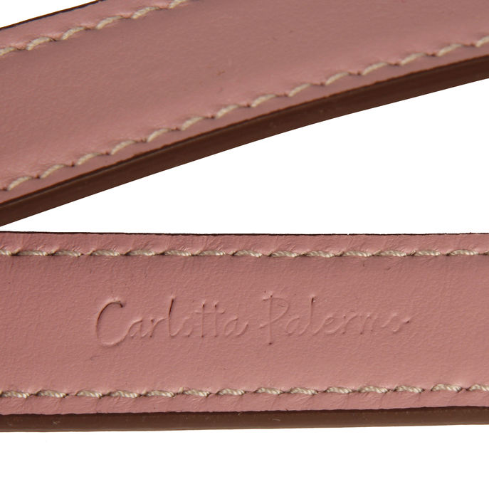 Guinzaglio in pelle Pet Opale Rosa