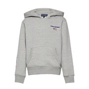 HOODIE LOGATA Bambino Grigio Melange HOODIE LOGATA Bambino Grigio Melange