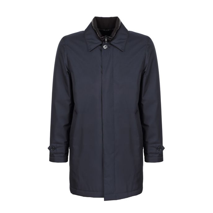 IMPERMEABILE IMBOTTITO CON GILET TRAPUNTATO Uomo Blu