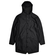 IMPERMEABILE LONG JACKET CON CAPPUCCIO Unisex Nero IMPERMEABILE LONG JACKET CON CAPPUCCIO Unisex Nero