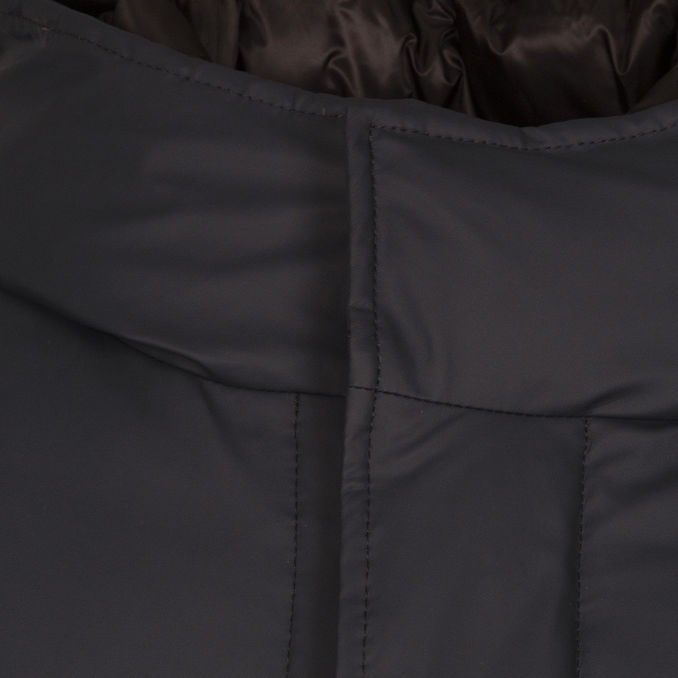 IMPERMEABILE LUNGO MORNING IN PIUMA Uomo Blu Petrolio