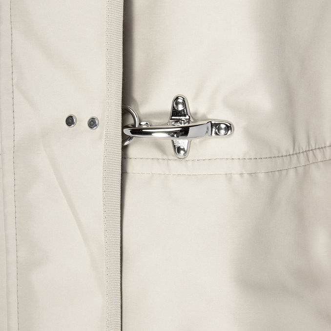 IMPERMEABILE VIRGINIA LAZY CON GANCI Donna Sabbia