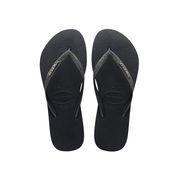 INFRADITO SLIM GLITTER II Donna Black Dark Grey Metallic INFRADITO SLIM GLITTER II Donna Black Dark Grey Metallic