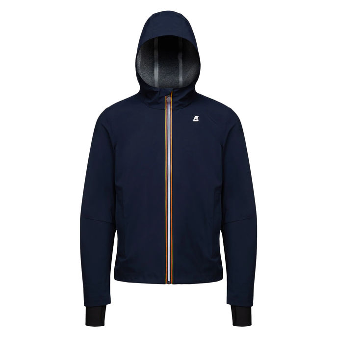 JACKET BONDED JERSEY Uomo Blue Depht