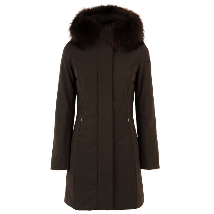 JACKET WINTER LONG FUR Donna Marrone
