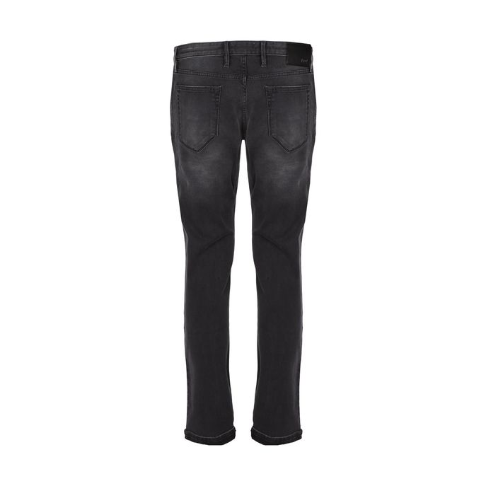 JEANS 5 TASCHE SUPERSLIM STRETCH SWING Uomo Nero