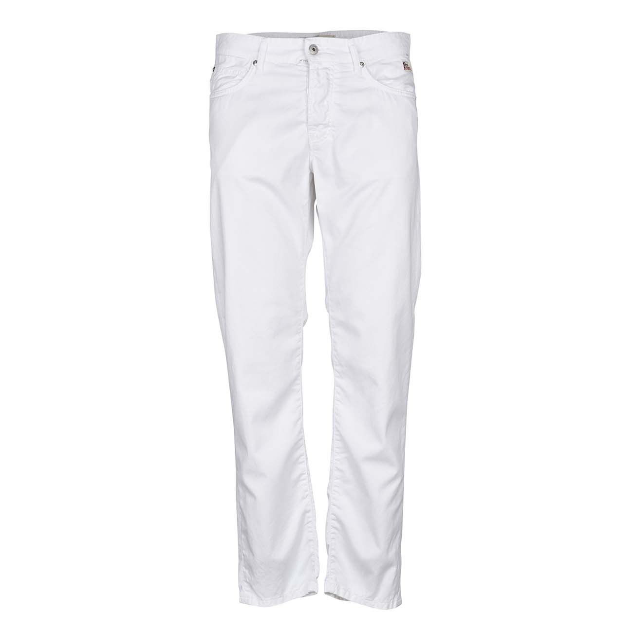 ROY ROGER'S JEANS 529 CUT DRILL STRETCH Uomo Denim bianco | Mascheroni ...