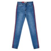 JEANS 720 HIGH RISE SUPER SKINNY CON BANDE LATERALI Bambina Denim chiaro JEANS 720 HIGH RISE SUPER SKINNY CON BANDE LATERALI Bambina Denim chiaro