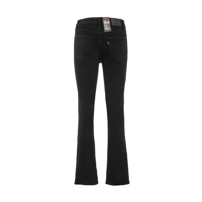 JEANS 724 HIGH RISE STRAIGHT Donna Night Black