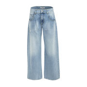 JEANS BEA A GAMBA LARGA Donna Denim Chiaro JEANS BEA A GAMBA LARGA Donna Denim Chiaro