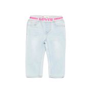 JEANS CON ELASTICO LOGATO Baby Denim chiaro JEANS CON ELASTICO LOGATO Baby Denim chiaro