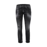 JEANS GEORGE CON STRAPPI Uomo Nero JEANS GEORGE CON STRAPPI Uomo Nero