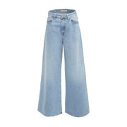 JEANS KENDALL GAMBA AMPIA Donna Denim Chiaro JEANS KENDALL GAMBA AMPIA Donna Denim Chiaro