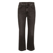 JEANS LOGAN STOVEPIPE LICORICE Donna Black JEANS LOGAN STOVEPIPE LICORICE Donna Black