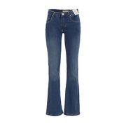 JEANS MINI FLARE Donna Denim Blue Medium JEANS MINI FLARE Donna Denim Blue Medium