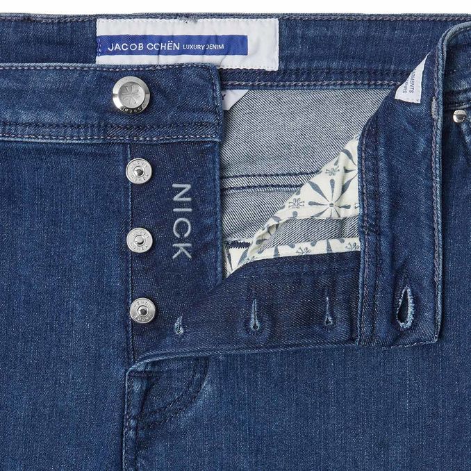 JEANS NICK SLIM FIT Uomo Blu Medio