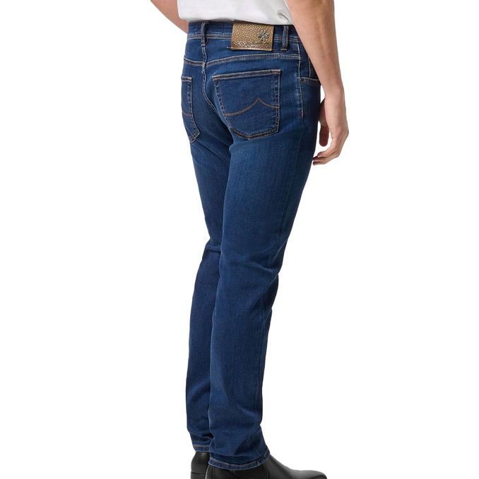 JEANS NICK SLIM STRETCH Uomo Blu Medio