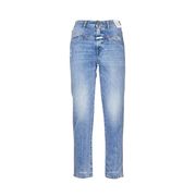 JEANS PEDAL PUSHER ORGANIC HERITAGE Donna Mid Blue JEANS PEDAL PUSHER ORGANIC HERITAGE Donna Mid Blue