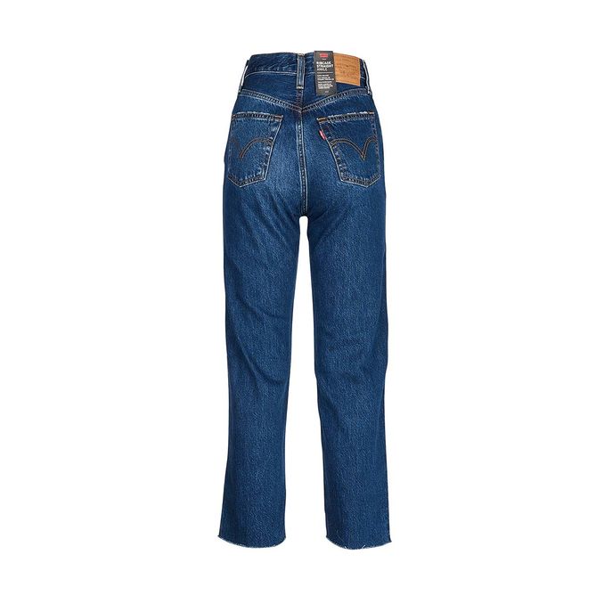 JEANS RIBCAGE STRAIGHT Donna Noe down