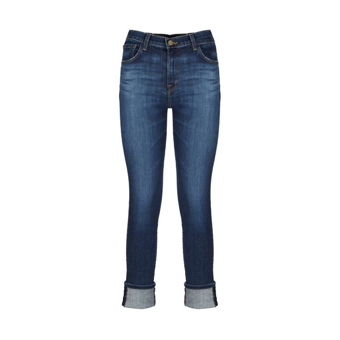 JEANS RUBY HIGH RISE CIGARETTE Donna Denim scuro