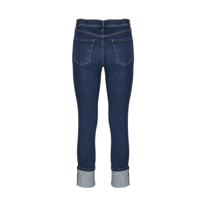 JEANS RUBY HIGH RISE CIGARETTE Donna Denim scuro