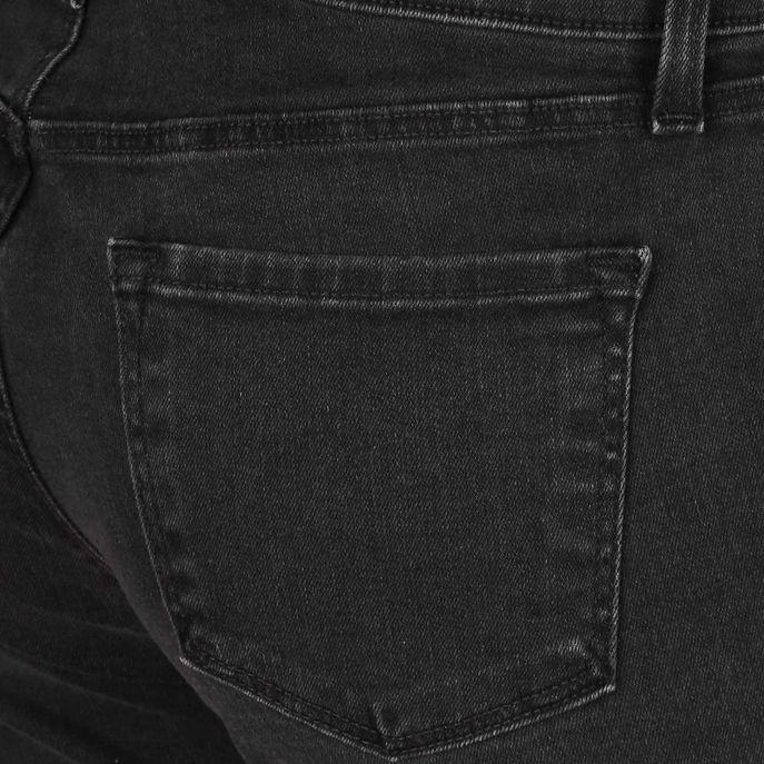 JEANS SELENA MID RISE CROP BOOT Donna Nero