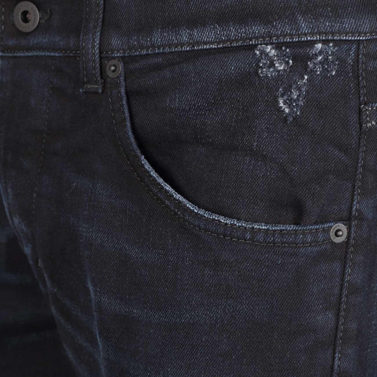 Pantaloni jeansDondup in Denim da Uomo colore Blu Uomo Abbigliamento da Jeans da Jeans dritti 