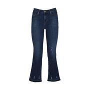 JEANS SKINNY SELENA MID RISE CROP BOOTCUT Donna Denim medio JEANS SKINNY SELENA MID RISE CROP BOOTCUT Donna Denim medio