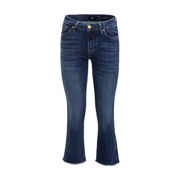 JEANS SLIM ILLUSION SOSTENIBILE SVASATO Donna Dark Blue JEANS SLIM ILLUSION SOSTENIBILE SVASATO Donna Dark Blue