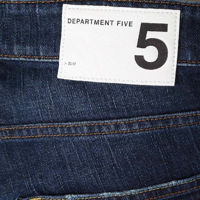 JEANS SLIM USED SKEITH Uomo Denim scuro