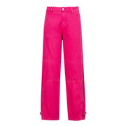 JEANS VITA BASSA CARGO LISCIO Donna Rosa JEANS VITA BASSA CARGO LISCIO Donna Rosa