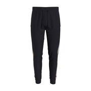 JOGGER CON BANDE LATERALI LOGATE IN COTONE GARZATO Uomo BlacK JOGGER CON BANDE LATERALI LOGATE IN COTONE GARZATO Uomo BlacK