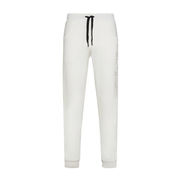 JOGGER DISCUS CON SCRITTA LOGO RICAMATA Uomo Bianco JOGGER DISCUS CON SCRITTA LOGO RICAMATA Uomo Bianco
