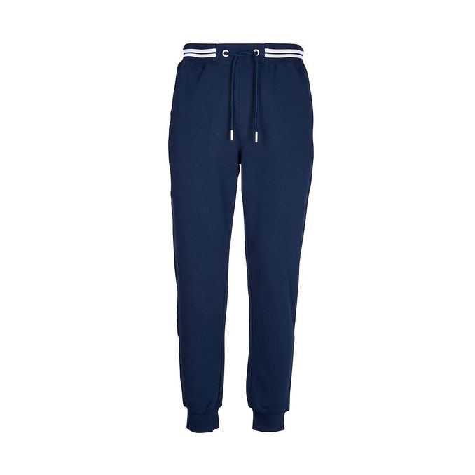 JOGGER HERITAGE CON PROFILI IN CONTRASTO Uomo Blu