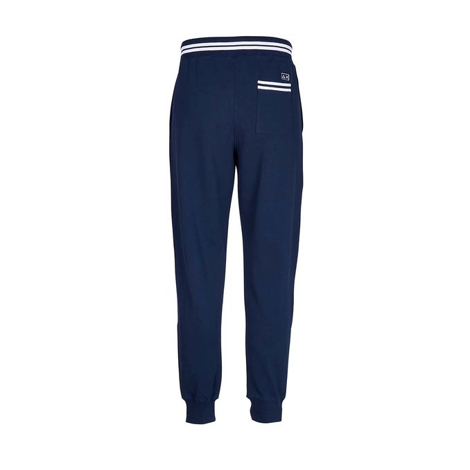 JOGGER HERITAGE CON PROFILI IN CONTRASTO Uomo Blu