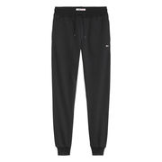 JOGGER IN COTONE FELPATO CON LOGO PICCOLO Uomo Nero JOGGER IN COTONE FELPATO CON LOGO PICCOLO Uomo Nero