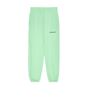 JOGGER IN FELPA CON STAMPA Donna Verde Acqua JOGGER IN FELPA CON STAMPA Donna Verde Acqua