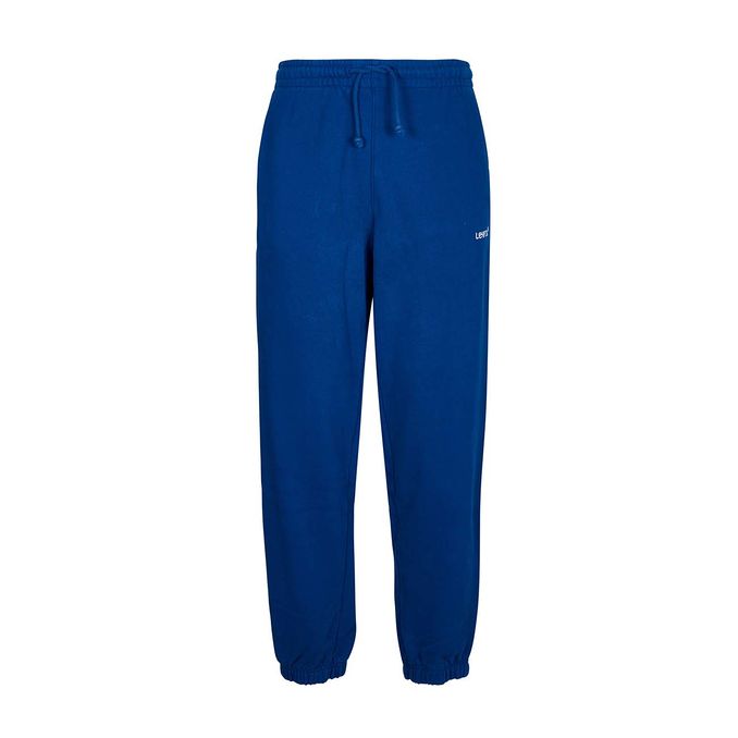 JOGGER RED TAB IN COTONE GARZATO Uomo Navy Peony
