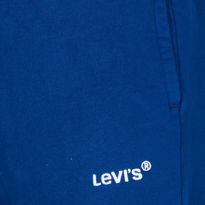 JOGGER RED TAB IN COTONE GARZATO Uomo Navy Peony