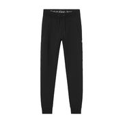 JOGGER SLIM REPEAT LOGO HWK Uomo Black JOGGER SLIM REPEAT LOGO HWK Uomo Black