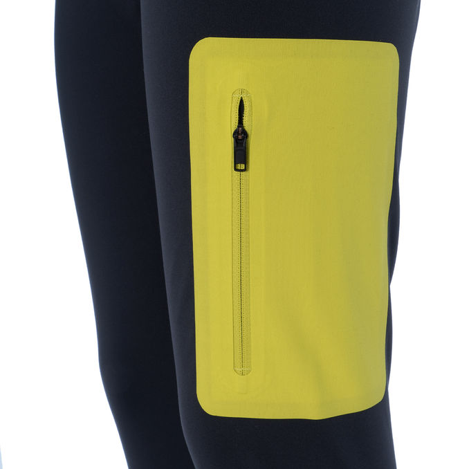 LEGGINGS PARAMOUNT Donna Asphalt Grey Sulpher Spring Green