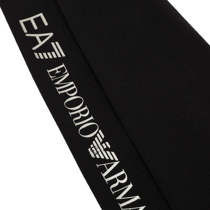 LEGGINGS TRAIN SHINY CON LOGO Bambina Nero 