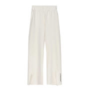 LEGGINS IN PUNTO MILANO SPACCHI Donna Bianco Burro LEGGINS IN PUNTO MILANO SPACCHI Donna Bianco Burro