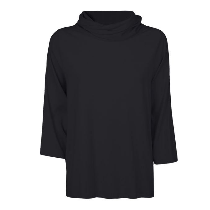 LUPETTO CICLISTA IN VISCOSA STRETCH Donna Navy