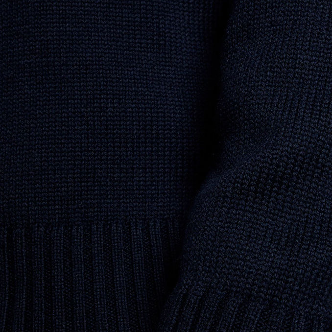 LUPETTO CON GANCIO Uomo Blu Navy Platino