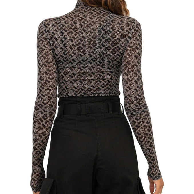 LUPETTO LAMU Donna Nero Ecru